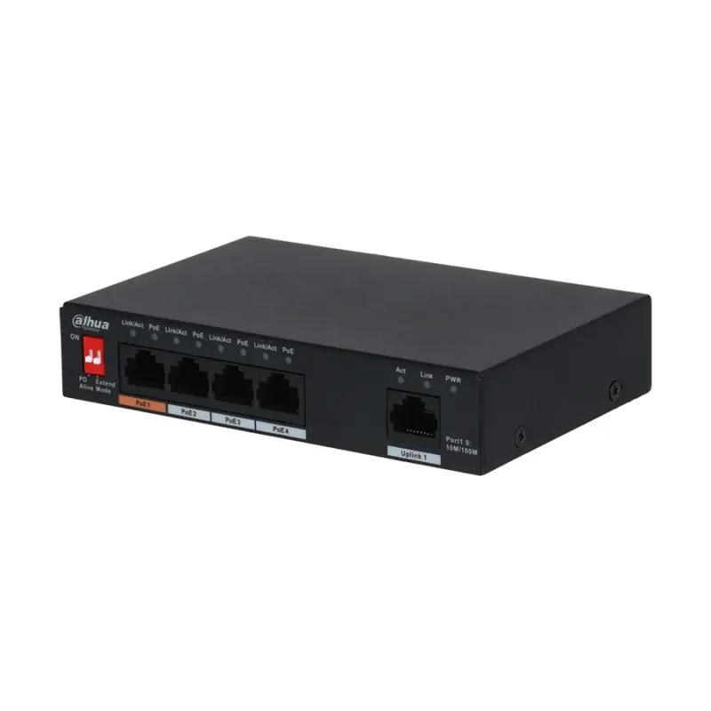 Dahua PFS3005-4ET-60 5 Port Unmanaged Desktop Switch