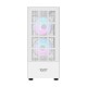 AIGO DARKFLASH A290 TEMPERED GLASS ATX CASE (WHITE)