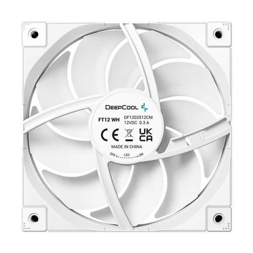 Deepcool FT12 3 in 1 WH Casing Fan