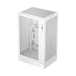 DeepCool CH270 Digital WH M-ATX Mini-Tower Gaming Casing with Digital Display