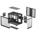 Deepcool CG330 3F Micro-ATX Compact PC Case