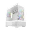 Deepcool CG380 3F WH Micro ATX Mid Tower White Casing