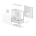 Deepcool CG380 3F WH Micro ATX Mid Tower White Casing