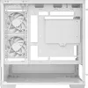 Deepcool CG380 3F WH Micro ATX Mid Tower White Casing