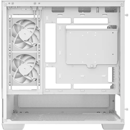 Deepcool CG380 3F WH Micro ATX Mid Tower White Casing