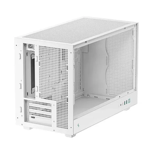 Deepcool CH260 WH Mesh Mini Tower White Micro-ATX Gaming Desktop Case