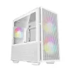 DeepCool CH360 WH Mid Tower White Micro-ATX Gaming Desktop Case