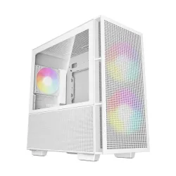 DeepCool CH360 WH Mid Tower White Micro-ATX Gaming Desktop Case