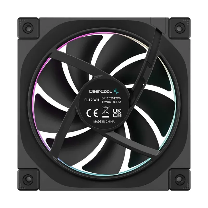Deepcool FL12 ARGB (1xFAN) Black Casing Cooling Fan