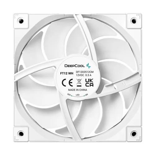 DeepCool FT12 WH 120mm Case Fan