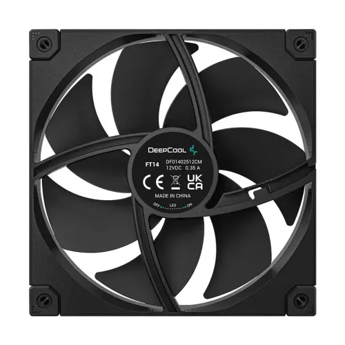 Deepcool FT14 (1xFAN) Black Casing Cooling Fan
