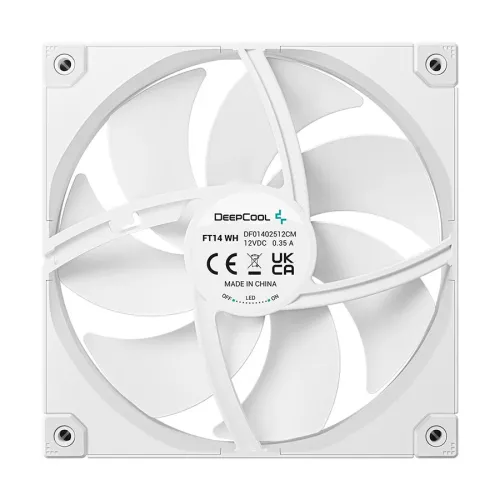 Deepcool FT14 WH (1xFAN) White Casing Cooling Fan