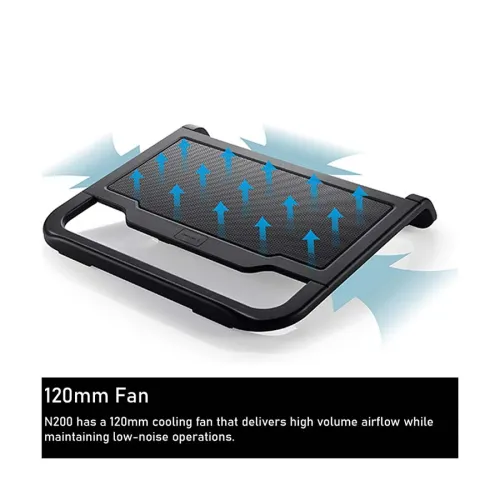 Deepcool N200 Black 15.6 inch Laptop Cooler