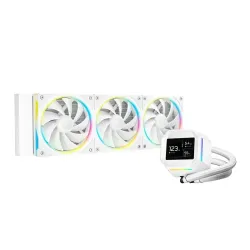 Deepcool LM360 WH ARGB 360mm Liquid CPU Cooler With Display