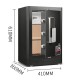 Deli 4116G Fingerprint Password Digital Safe Box / Locker / Vault Deli 4116G Fingerprint Password Digital Safe Box / Locker / Vault