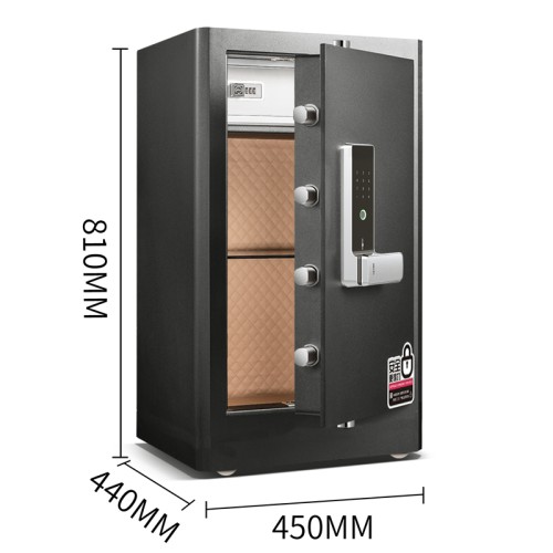 Deli 4117G Fingerprint Password Digital Safe Box / Locker / Vault Deli 4117G Fingerprint Password Digital Safe Box / Locker / Vault