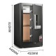 Deli 4117G Fingerprint Password Digital Safe Box / Locker / Vault Deli 4117G Fingerprint Password Digital Safe Box / Locker / Vault