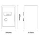 Deli ET552 Password Digital Safe Box / Locker / Vault Deli ET552 Password Digital Safe Box / Locker / Vault