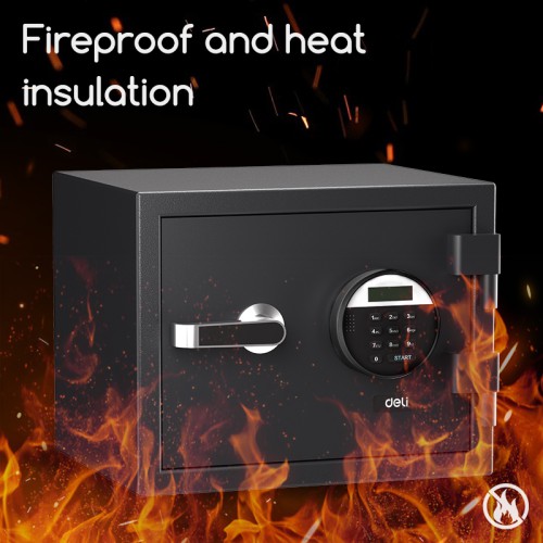 Deli ET580 Fireproof Digital Safe Box / Locker / Vault Deli ET580 Fireproof Digital Safe Box / Locker / Vault