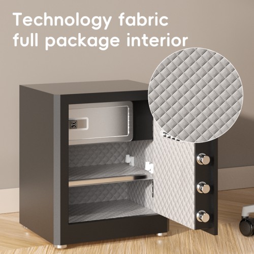 Deli ET595 Fingerprint Password Digital Safe Box / Locker / Vault Deli ET595 Fingerprint Password Digital Safe Box / Locker / Vault