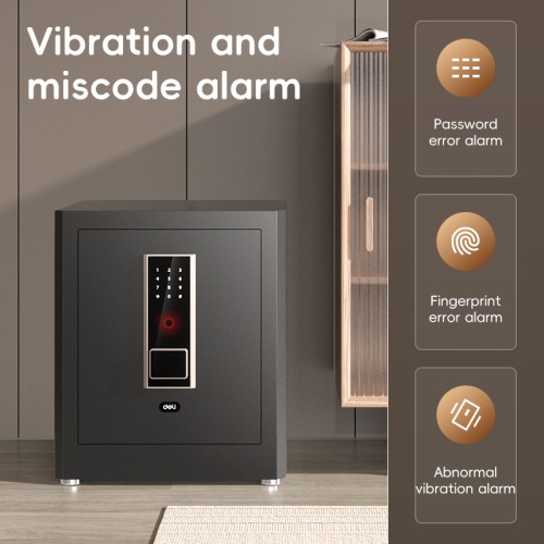 Deli ET595 Fingerprint Password Digital Safe Box / Locker / Vault Deli ET595 Fingerprint Password Digital Safe Box / Locker / Vault