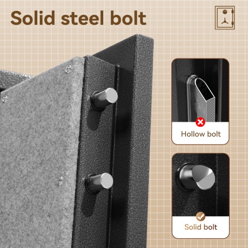 Deli ET600 Fireproof Digital Safe Box / Locker / Vault Deli ET600 Fireproof Digital Safe Box / Locker / Vault