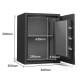 Deli ET600 Fireproof Digital Safe Box / Locker / Vault Deli ET600 Fireproof Digital Safe Box / Locker / Vault