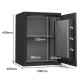 Deli ET601 Fireproof Digital Safe Box / Locker / Vault Deli ET601 Fireproof Digital Safe Box / Locker / Vault
