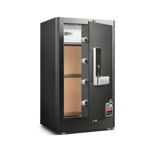 Deli 4117G Fingerprint Password Digital Safe Box / Locker / Vault