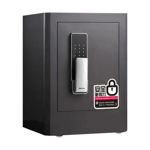 Deli 4118G Fingerprint Password Digital Safe Box / Locker / Vault