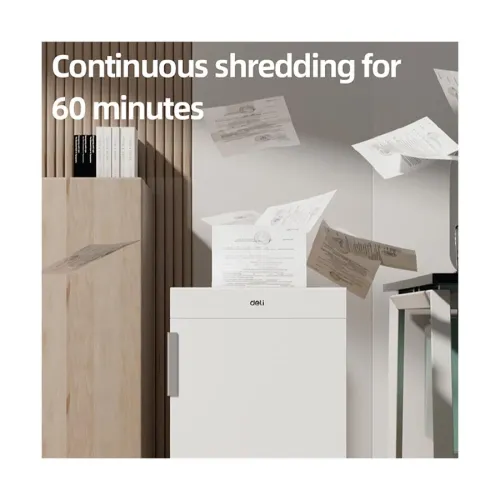 Deli C9909 P4 32 Sheet Industrial Paper Shredder