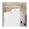 Deli C9909 P4 32 Sheet Industrial Paper Shredder