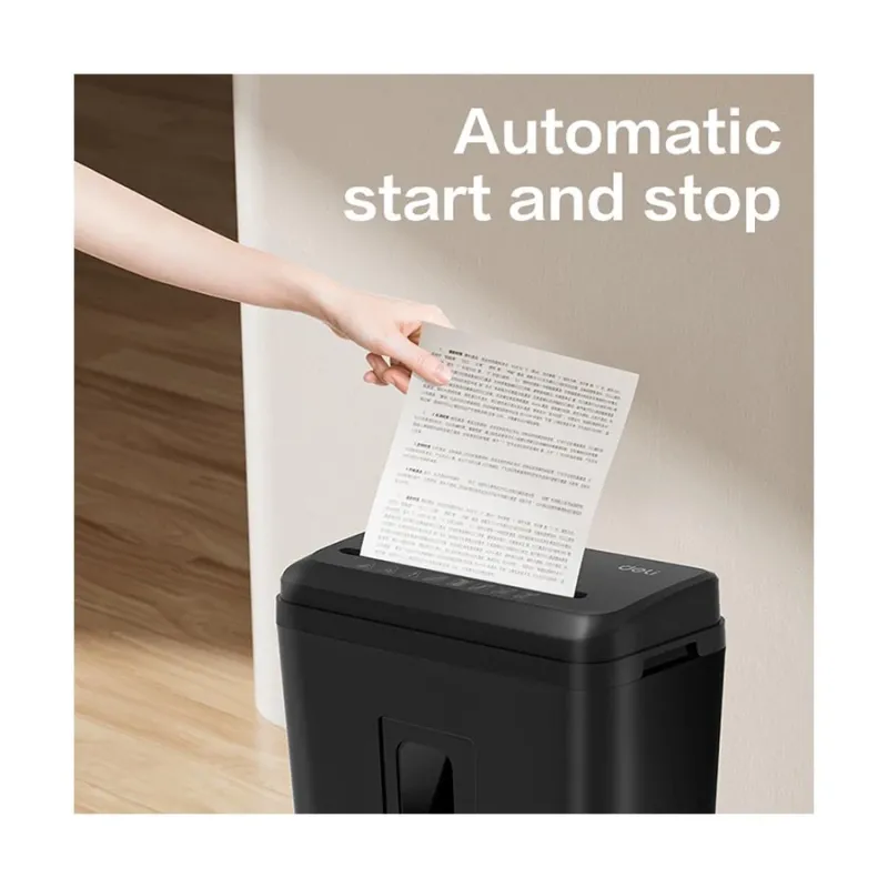 Deli ET016 6 Sheet Mini Paper Shredder Deli ET016 6 Sheet Mini Paper Shredder