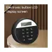 Deli ET580 Black Digital Safe Box (Key, Password & Fireproof)