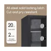 Deli ET581 Black Digital Safe Box (Key, Password & Fireproof)