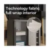 Deli ET593 Black Automatic Door Digital Safe Box (Key, Password & Fingerprint)