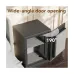 Deli ET601 Dark Gray Digital Safe Box (Key, Password & Fireproof)