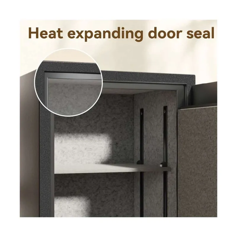Deli ET600 Dark Gray Digital Safe Box (Key, Password & Fireproof) Deli ET600 Dark Gray Digital Safe Box (Key, Password & Fireproof)
