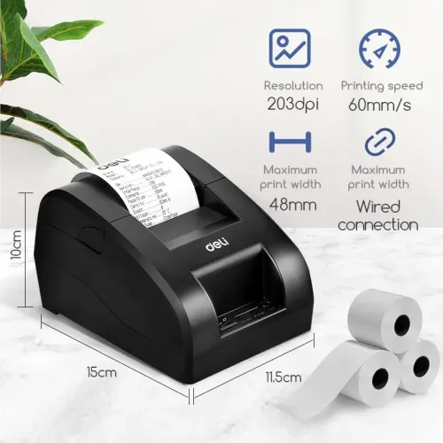 Deli ES420 Thermal POS Receipt Printer