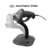 Zebra LS2208 Single Line Laser Barcode Scanner with Stand