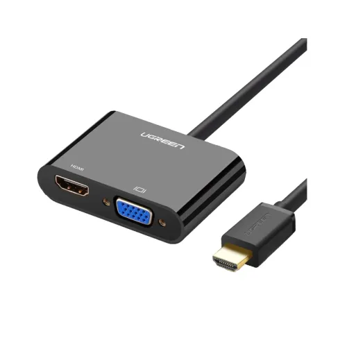 Ugreen HDMI To VGA + HDMI + 3.5mm Converter #40744