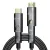 Dtech DT-HF3020 20 Meter Type-D to Type-A Dual Connector Fiber Optic HDMI Cable