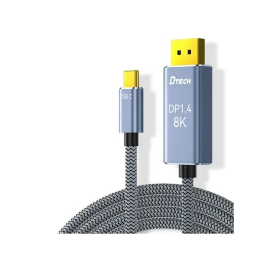 Dtech TB-2917 2M Type-C to DP Cable