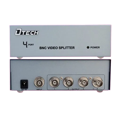  Dtech DT-7104 4 Port BNC Splitter
