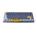 Durgod K710 Hi Keys Ergonomic Keycaps Wireless Mechanical Keyboard
