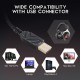 EKSA E900 Plus 7.1 Surround Sound Wired USB Gaming Headset