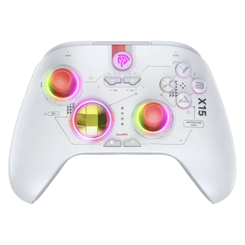 EasySMX X15 RGB Tri-Mode Wireless With Hall Joystick Controller