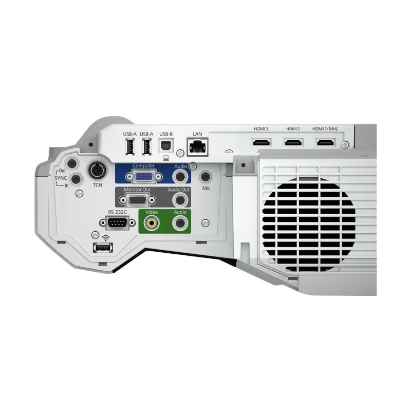 Epson EB-695Wi (3500 Lumens) Ultra-Short Throw Interactive WXGA 3LCD Projector (2 Year Warranty)