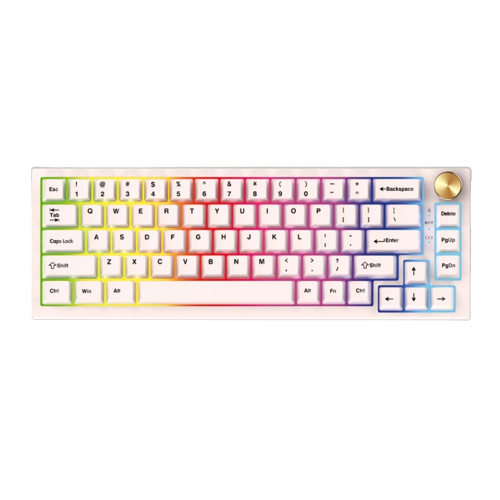 Fantech MAXFIT67 MK858 RGB Bluetooth Mechanical Keyboard (White)