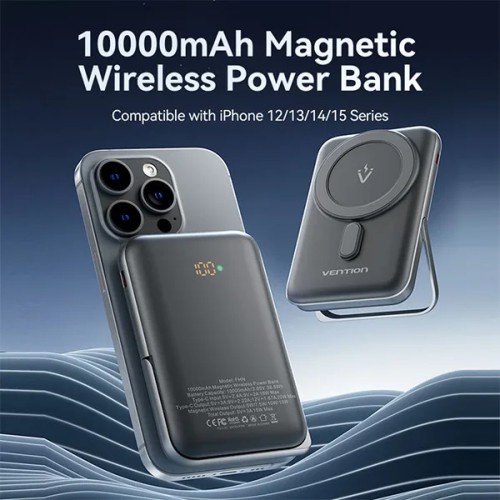 VENTION FHNB0 20W 10000mAh Magnetic Wireless Power Bank